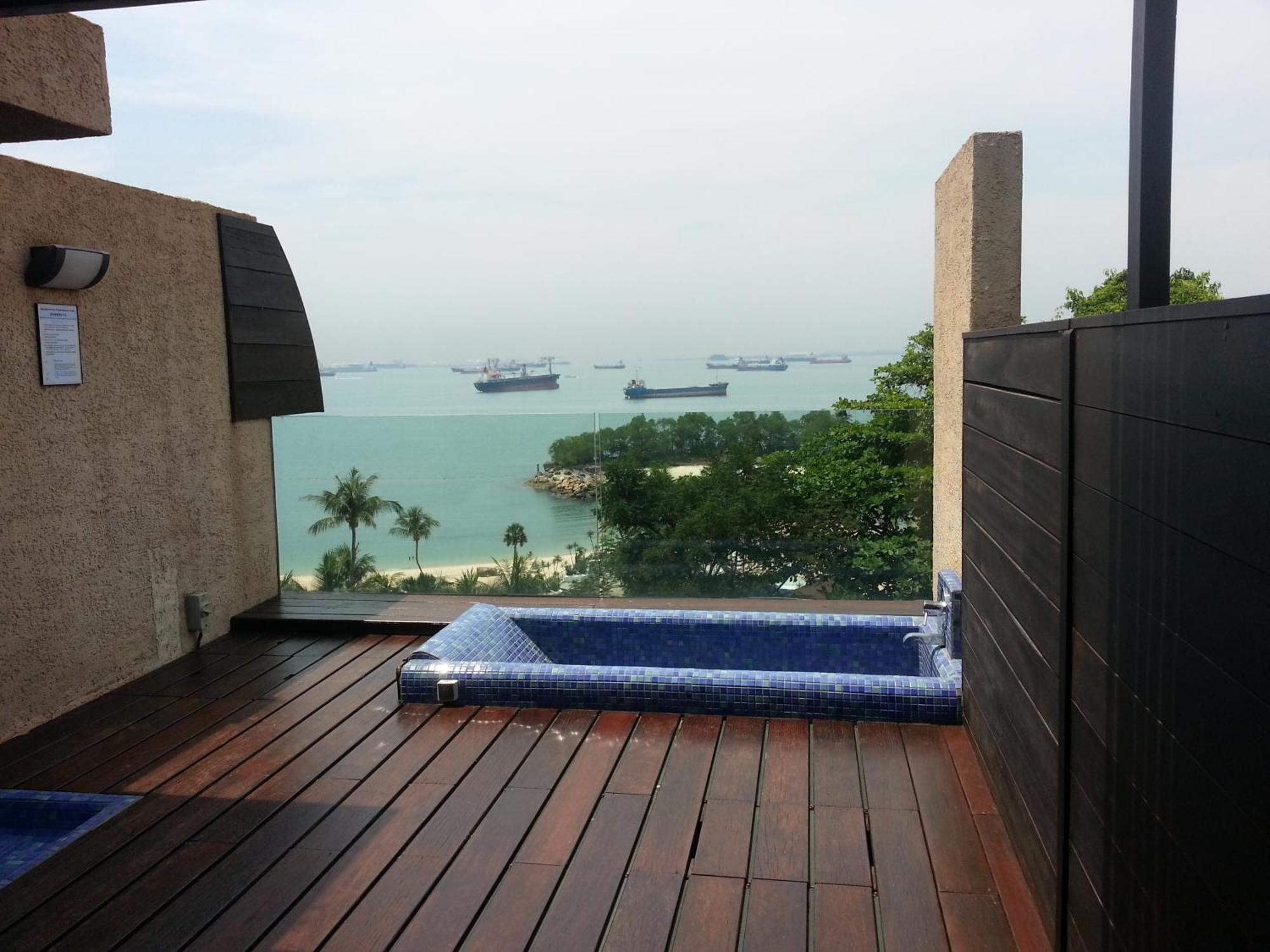 Siloso Beach Resort - Sentosa Szingapúr Kültér fotó
